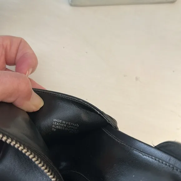 Michael Kors Black Open Toe Heels size 7