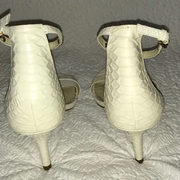 Michael Kors Jet Set 6 Leather Sandal Heels NWOT