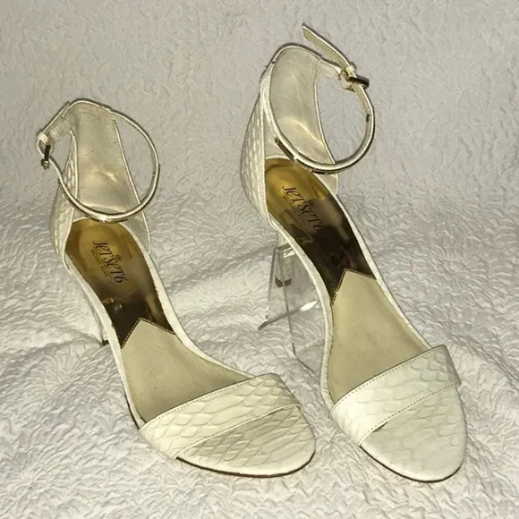 Michael Kors Jet Set 6 Leather Sandal Heels NWOT