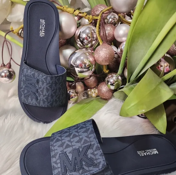 Michael Kors Strappy Slides  New