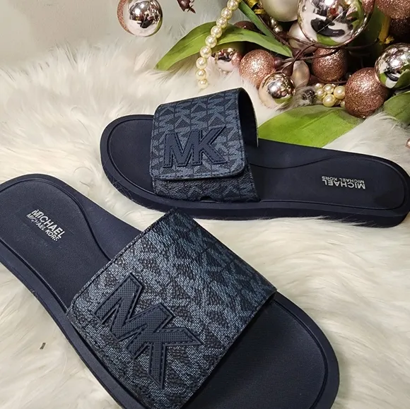 Michael Kors Strappy Slides  New