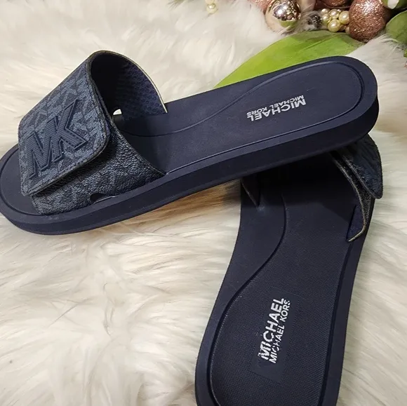 Michael Kors Strappy Slides  New