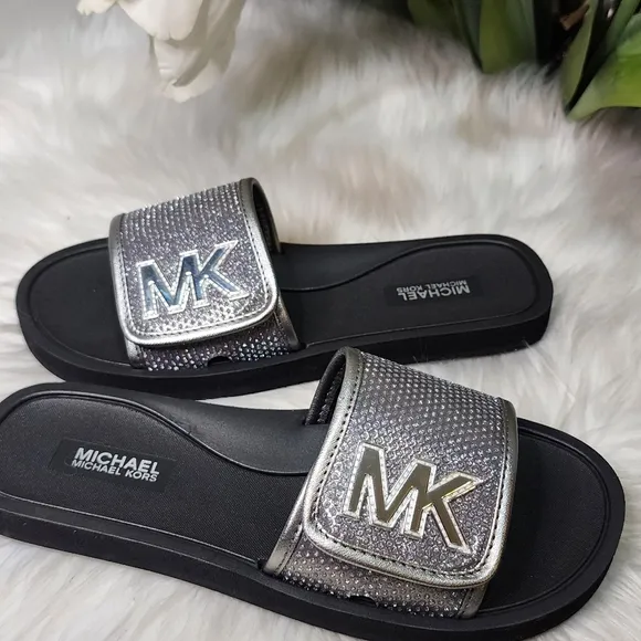Michael Kors Strappy Slides New