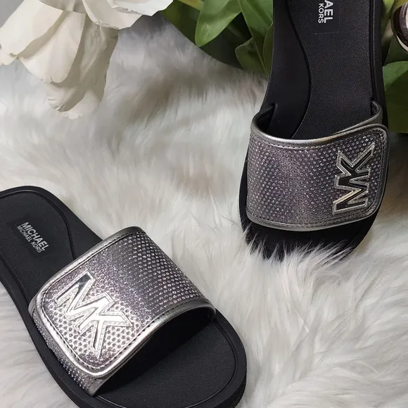Michael Kors Strappy Slides New