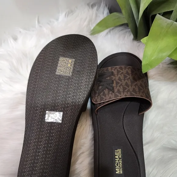 Michael Kors Strappy Slides  New
