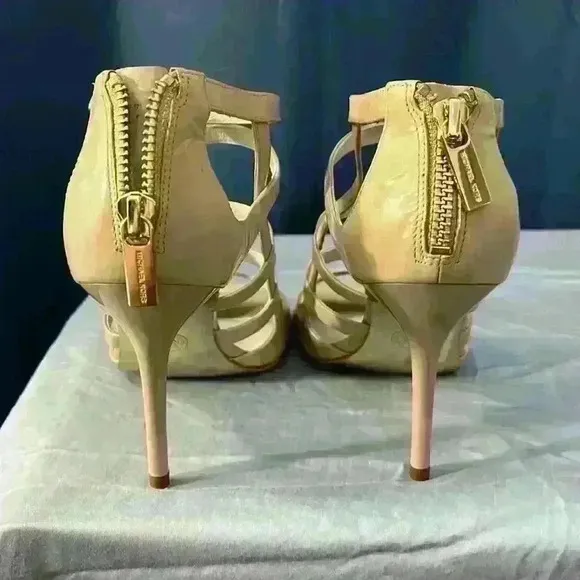 Micheal Kors Mavis Open Toe 3.5in Heels