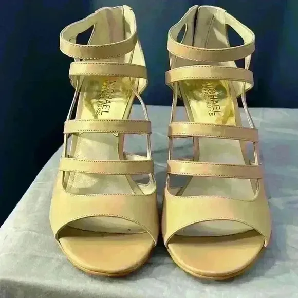 Micheal Kors Mavis Open Toe 3.5in Heels
