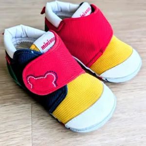 Miki House My First Walker Shoes, Colorblock