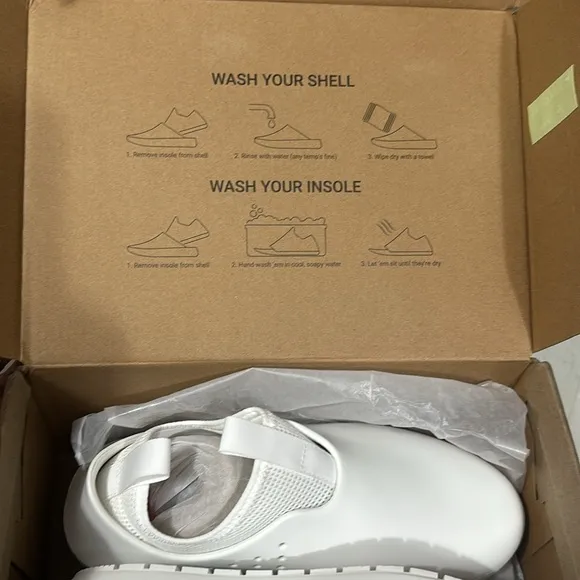 MISE THE ALL DAY LIGHTWEIGHT SHOES NEW WHITE Size 41