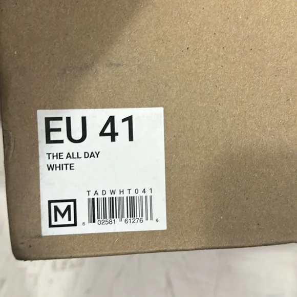 MISE THE ALL DAY LIGHTWEIGHT SHOES NEW WHITE Size 41