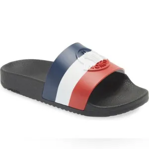 Moncler NIB Kids' Basile Slide SandalUS Little Kids Size 1,