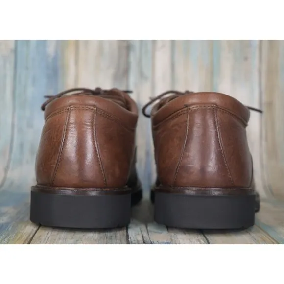 Neil M Wynne Men's Oxfords Size 11.5 (B) M-Tech Brown Leather Casual Shoes