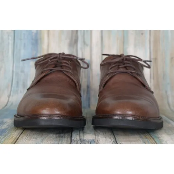 Neil M Wynne Men's Oxfords Size 11.5 (B) M-Tech Brown Leather Casual Shoes