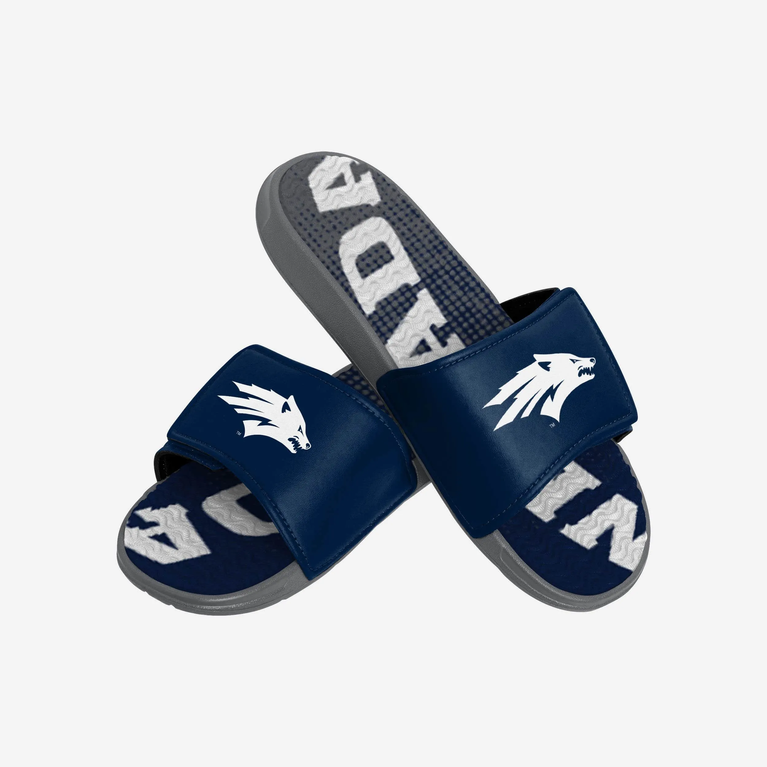 Nevada Wolf Pack Gradient Wordmark Gel Slide