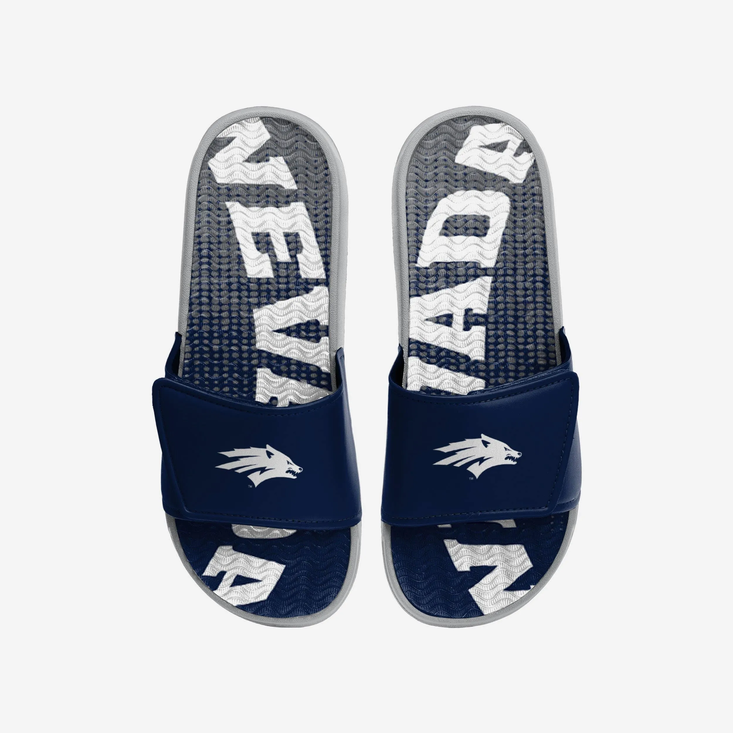 Nevada Wolf Pack Gradient Wordmark Gel Slide