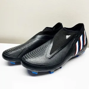 NEW Adidas Predator Edge .3 Laceless FG Soccer Cleats Black Shoes Mens Sz 5