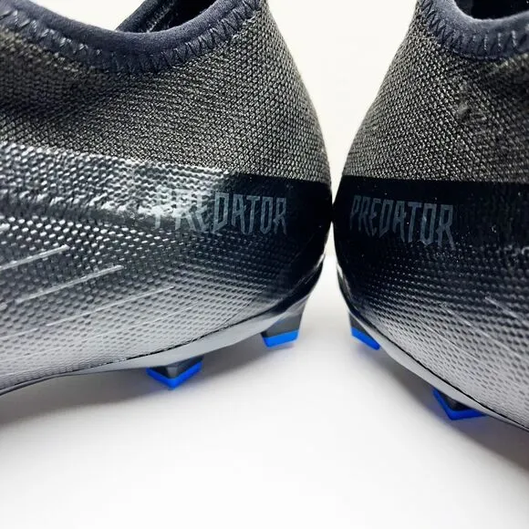 NEW Adidas Predator Edge .3 Laceless FG Soccer Cleats Black Shoes Mens Sz 5
