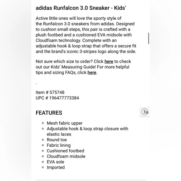 New Adidas Shoes Size 11 Kids Runfalcon 3.0 Pink and Black Floral Sneakers 🖤🩷🖤