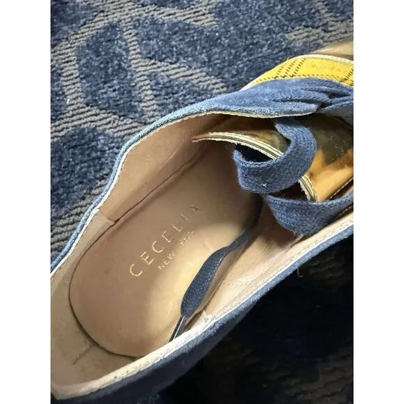New Anthropologie Cecelia New York Gia Platform Oxfords Size 7