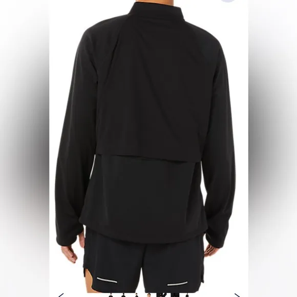 NEW ASICS MEN'S LAM JACKET BLACk SZ XL