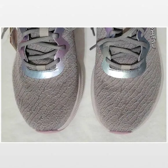 New Athletic Woman’s Shoes Grey &amp; Purple Size 9 Ryka