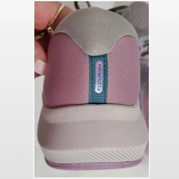 New Athletic Woman’s Shoes Grey &amp; Purple Size 9 Ryka