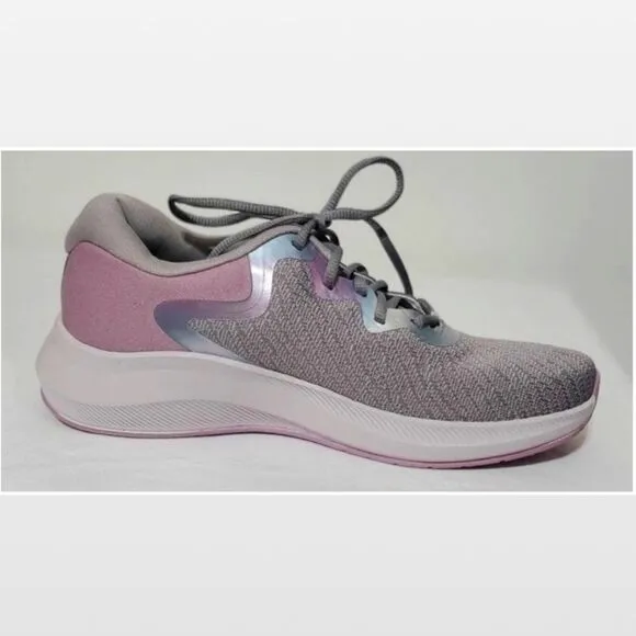 New Athletic Woman’s Shoes Grey &amp; Purple Size 9 Ryka