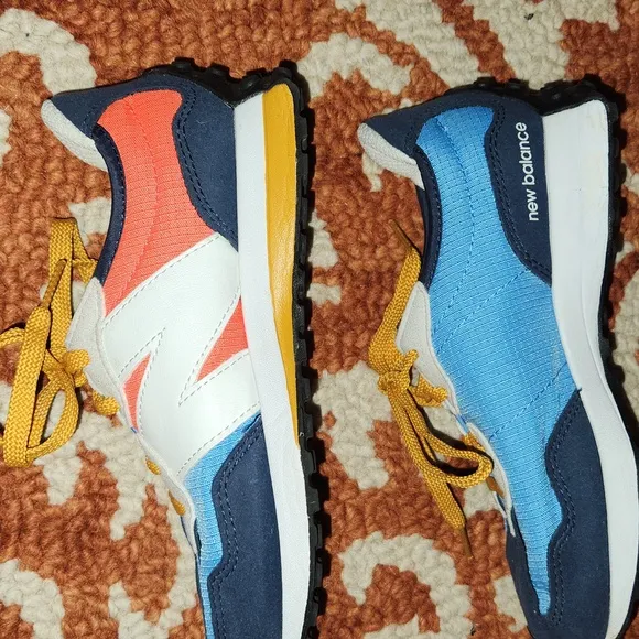 New Balance 327 Multicolor Sneakers Boys Size 1