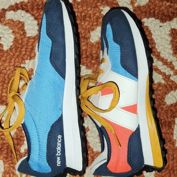 New Balance 327 Multicolor Sneakers Boys Size 1
