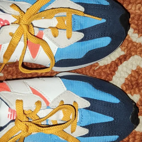 New Balance 327 Multicolor Sneakers Boys Size 1