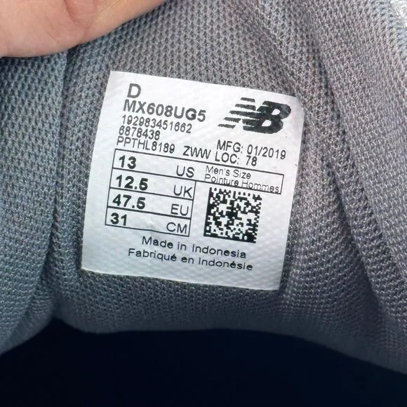 New Balance 608V5 Sneakers Men’s Comfortable soft supportive Training shoes.