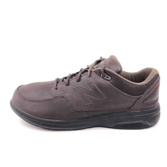 New Balance 813 Brown Leather Walking Shoes 12 D