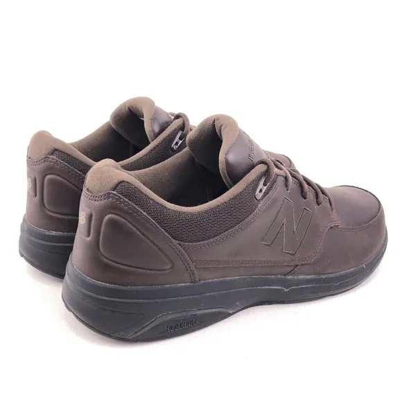 New Balance 813 Brown Leather Walking Shoes 12 D