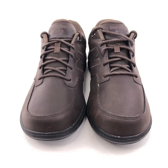 New Balance 813 Brown Leather Walking Shoes 12 D