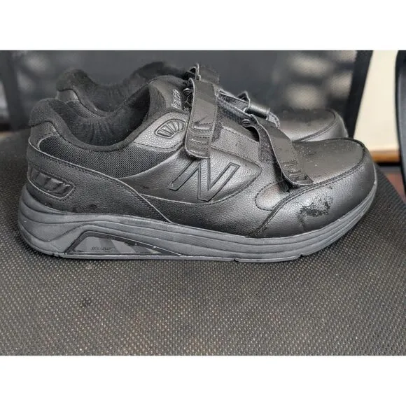 New Balance 928v3 Hook and Loop Black Sneakers Men's Size 13 4E