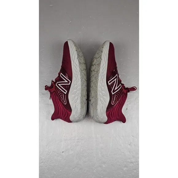 New Balance Fresh Foam Beacon V3 Running Shoes Mens 10 Wide Burgandy Sneakers