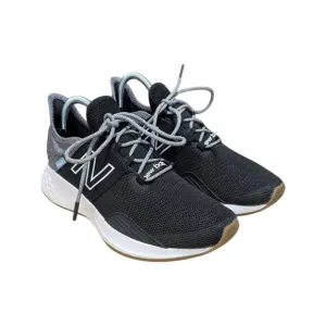 New Balance Fresh Foam Roav Running Shoes Sneakers Black Gray Womens 9 Workout