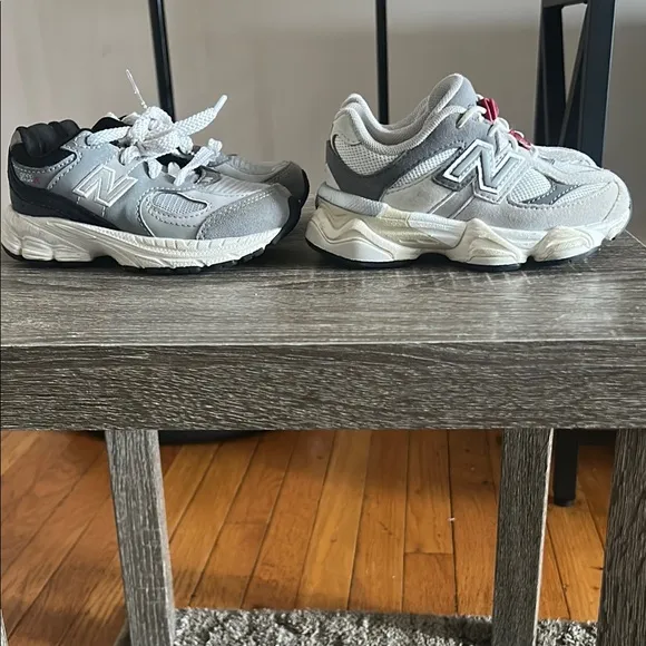 New Balance Gray and Black Sneakers Athletic Comfort