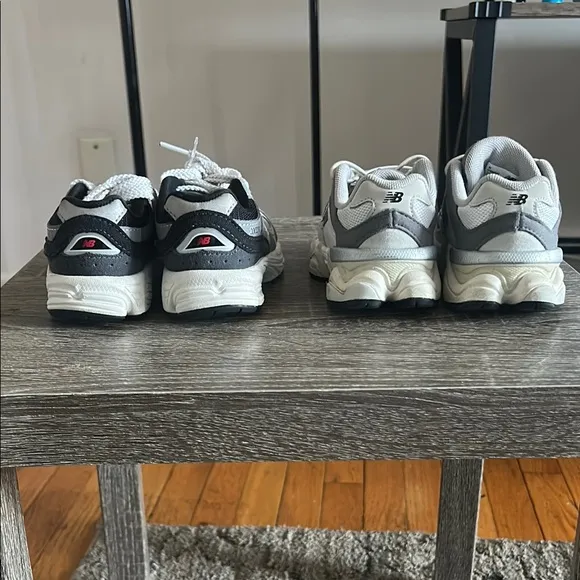 New Balance Gray and Black Sneakers Athletic Comfort
