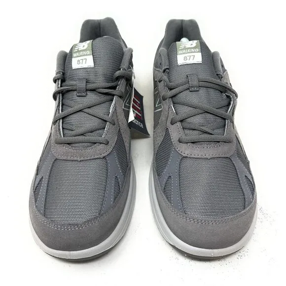 New Balance Men Size 12.5‎  MW877GT D Sneakers Gray Green Low Top Lace-Up Shoes