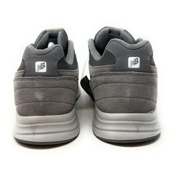 New Balance Men Size 12.5‎  MW877GT D Sneakers Gray Green Low Top Lace-Up Shoes