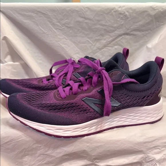 New Balance Purple Sneakers Lightweight Breathable Design