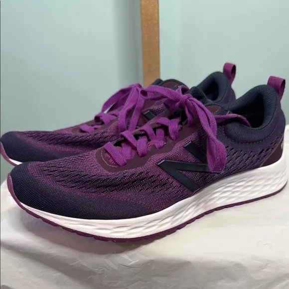 New Balance Purple Sneakers Lightweight Breathable Design
