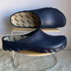 NEW Birkenstock Professional Slip Resistant Work Clogs Navy Blue Slip On Size 10
