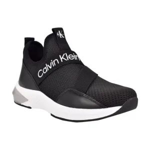 New! CALVIN KLEIN JEANS Women's Sadie Black Slip-on Sneakers Shoes Size 8