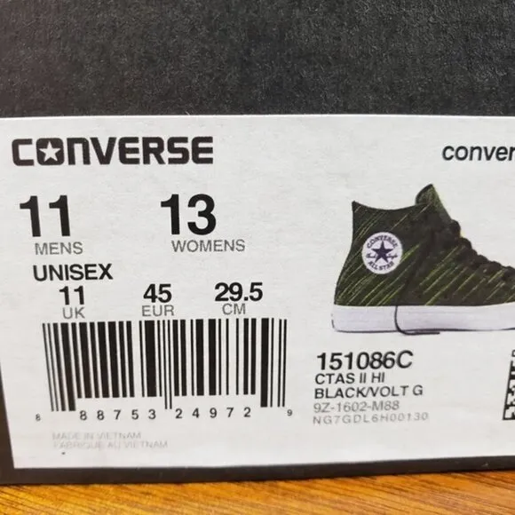 New Converse Chuck Taylor All Star II High | 11.0