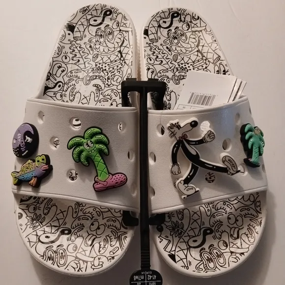 (New) Crocs Steven Harrington Slides (M8/W10)