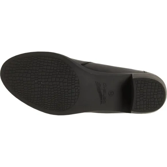 NEW Dansko Carrie Clogs - Nubuck For Women in black 563