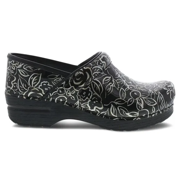 NEW DANSKO Patent Leather Professional Dotty Abstract Clogs  for women 462mn