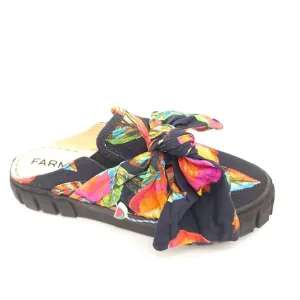 NEW FARM Rio Cashew Mules Womens 8 Slip On Sneakers Playful Comfort Casual
